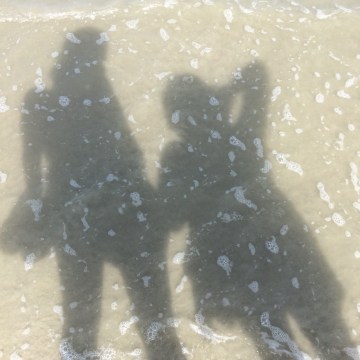 shaddows on the ebbing tide